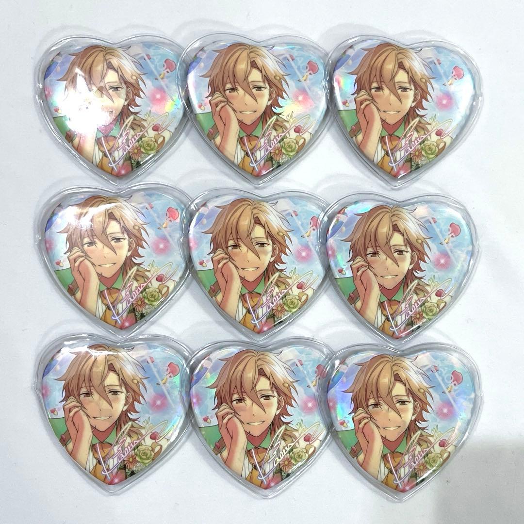 あんスタ＊願望缶＊ハート缶バッジ＊羽風薫＊9点セット - メルカリ