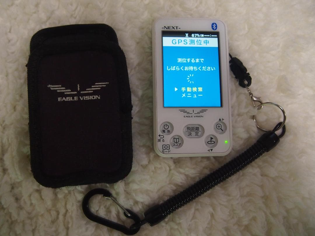GPS距離計 イーグルビジョンNEXT 箱・保証書あり ピンポジ君 朝日