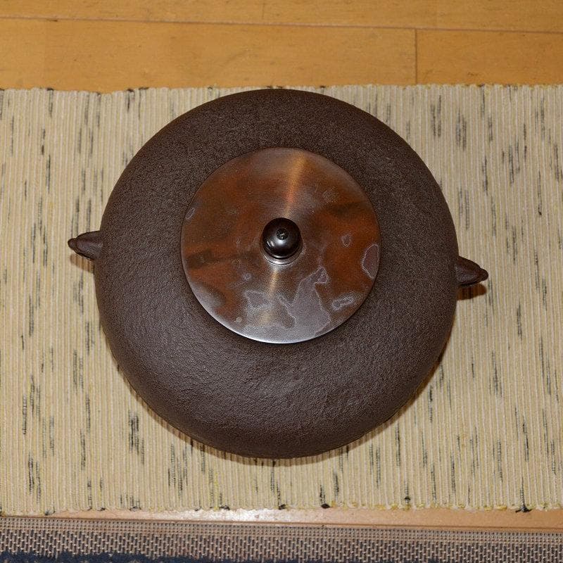 茶道具 阿弥陀堂釜 風炉・炉兼用 庄司光洞造 中古品 送料込み