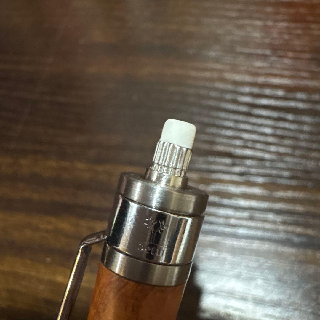 工房楔　花梨こぶ杢　シャープペン