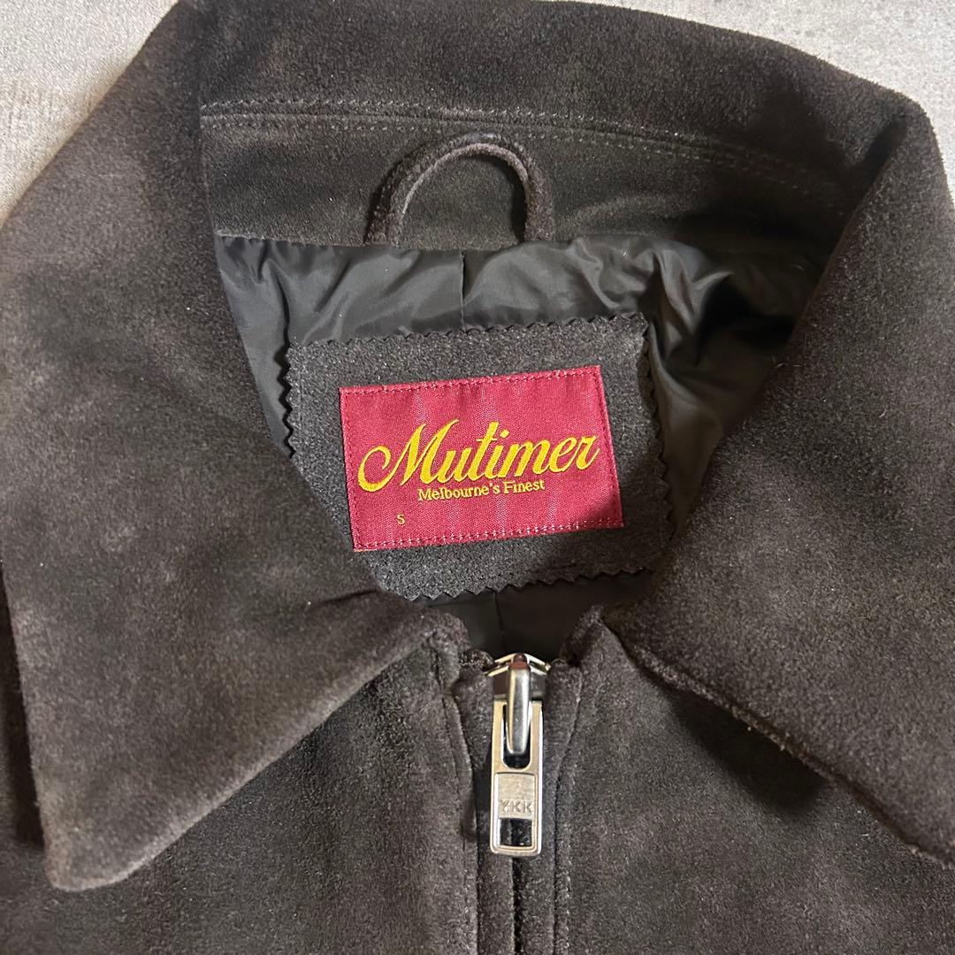 完売品 Mutimer SUEDE DINNER JACKET BROWN S