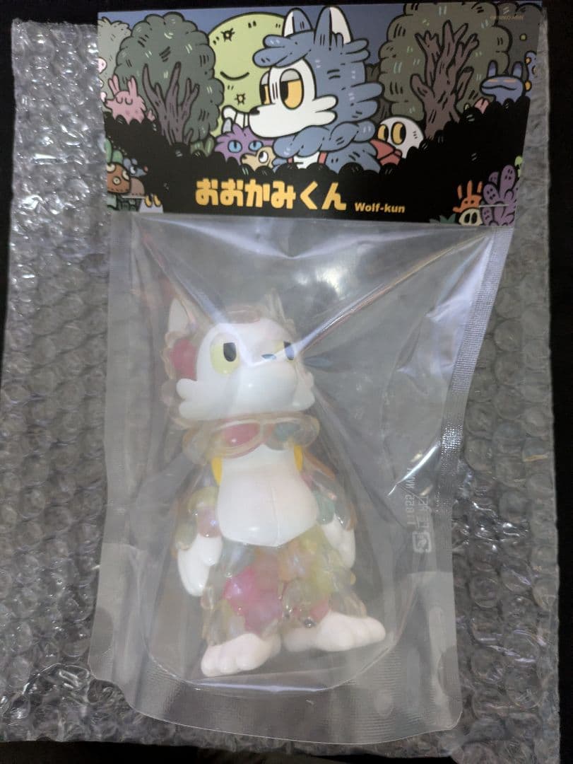 FEWMANY おおかみくん クリスマスの星 ソフビ フィギュア