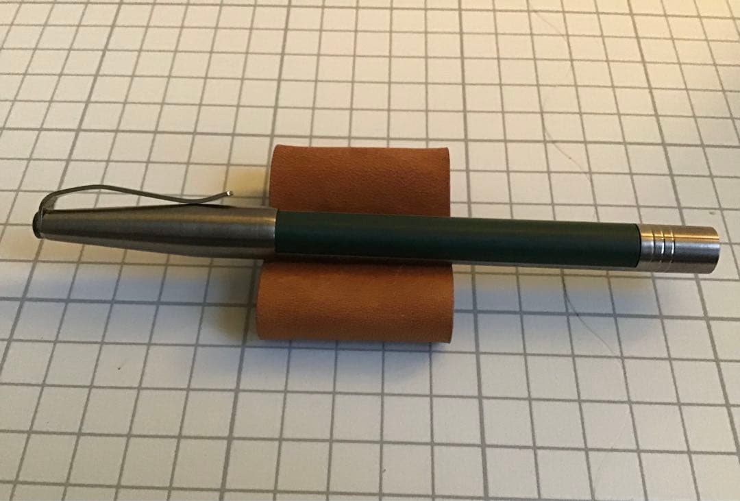 ポスタルコ uni コラボボールペン レイヤード グリーン レイヤード