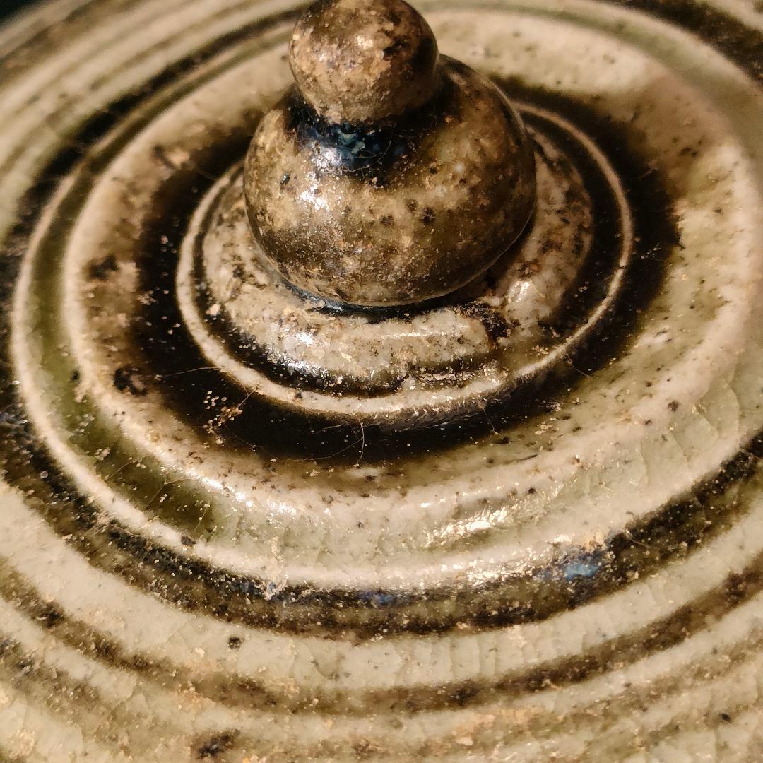 宋胡録 スンコロク タイ古陶 香合 蓋物 東南アジア美術