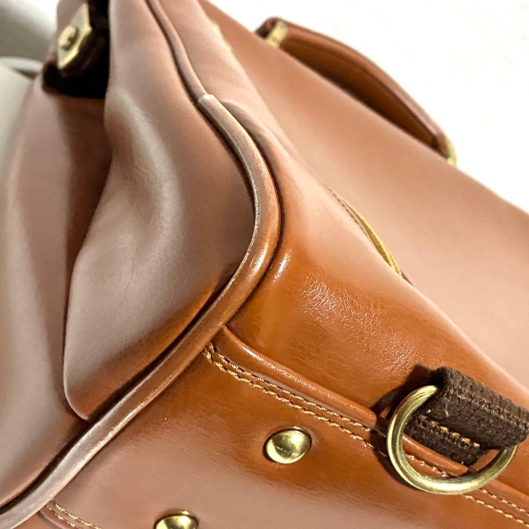 EVERWIN 豊岡鞄 ダレスバッグ キャメル 3way リュック