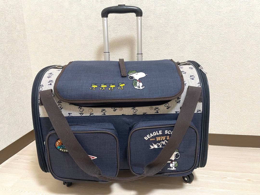 PET PARADISE スヌーピー キャスター付き キャリーバッグ Lサイズ