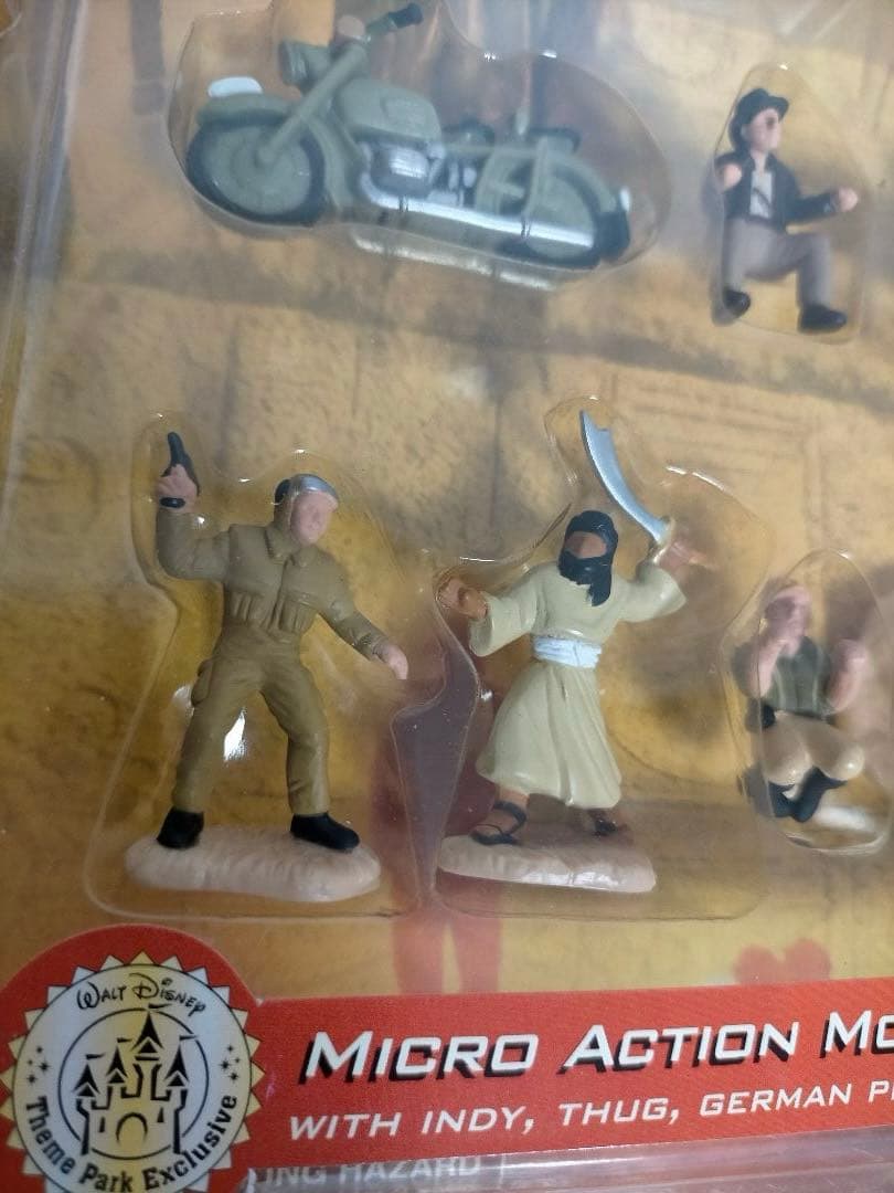 【レア】インディアナ・ジョーンズ　テーマパーク限定　ミニフィギュア　２個