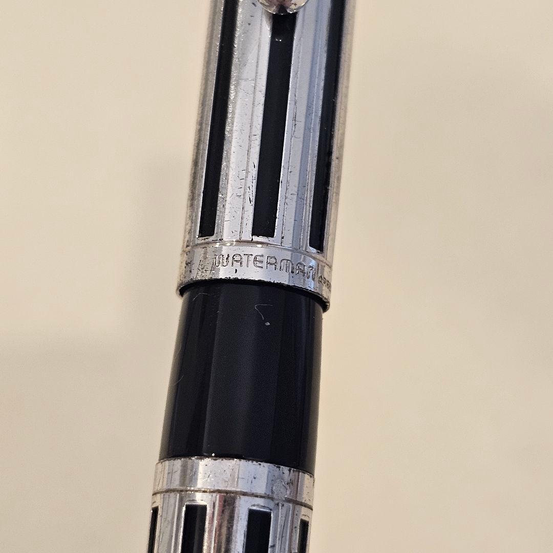 WATERMAN ヴィンテージ万年筆 18K Argent Classic WATERMAN