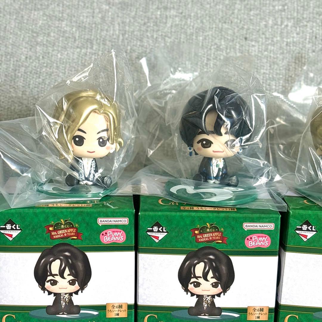 Mrs. GREEN APPLE フィギュア 4体セット 一番くじ コンプリート