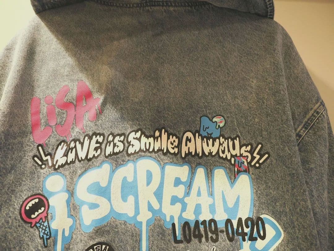 LISA デニムパーカー ～i SCREAM Ver.～ Mサイズ