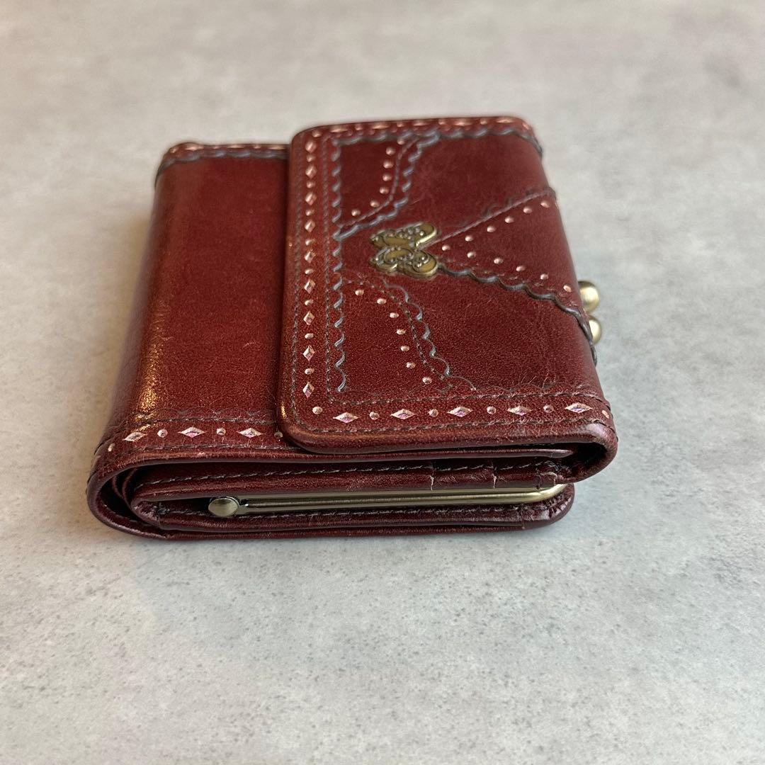 小物 Y2K ANNA SUI Butterfly Gamaguchi wallet