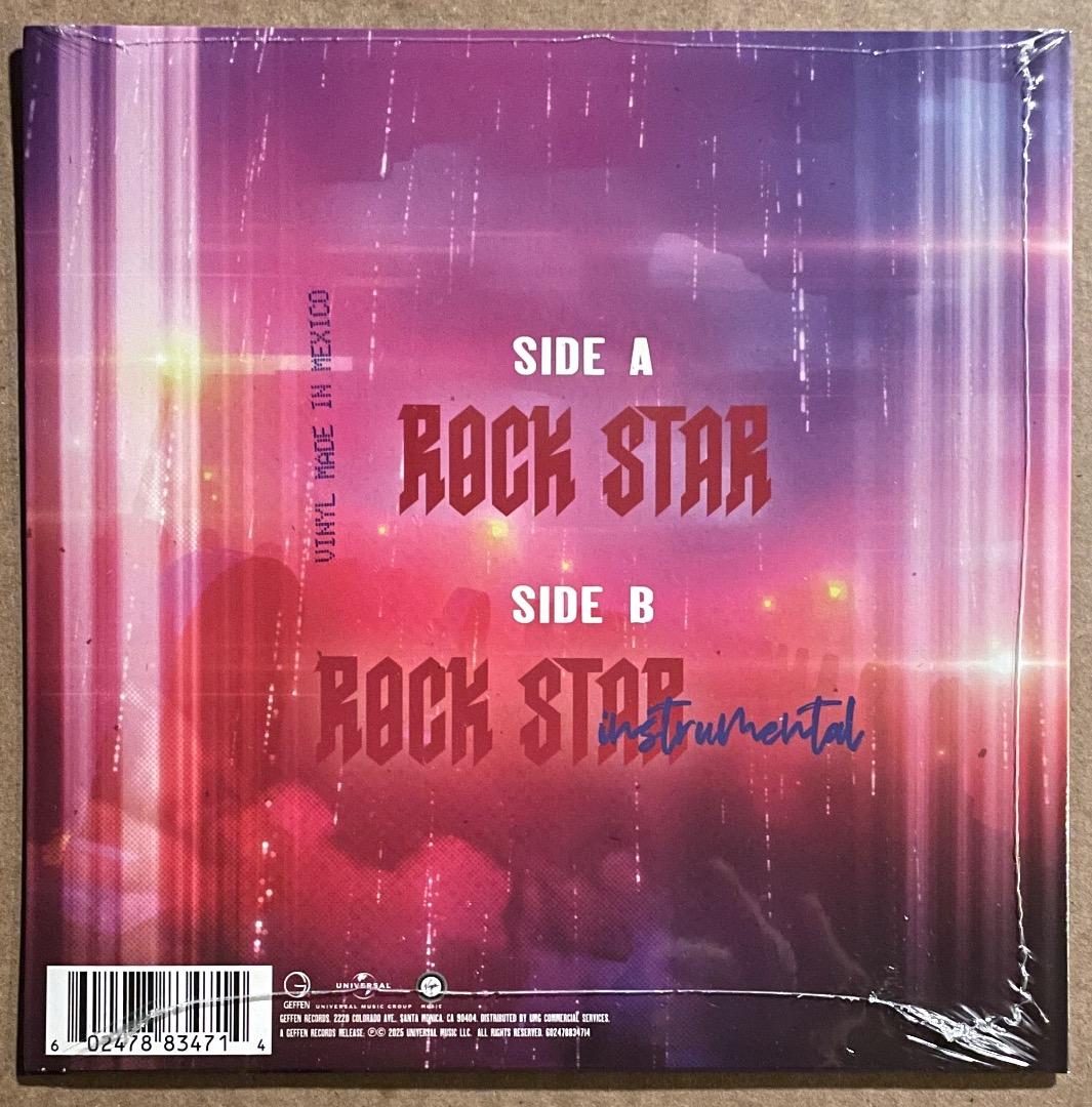 Ado アナログ盤 ROCKSTAR カラオケ入り 未開封新品 送料込 レコード