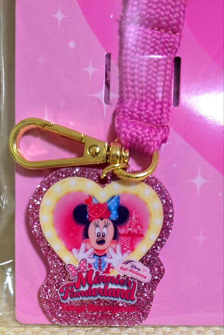 ミニーのファンダーランド スマートフォンアクセサリーストラップ付き