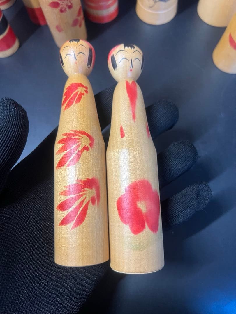 伝統こけし16本まとめ売り 戦前小野寺重一煤孫実太郎他 東北