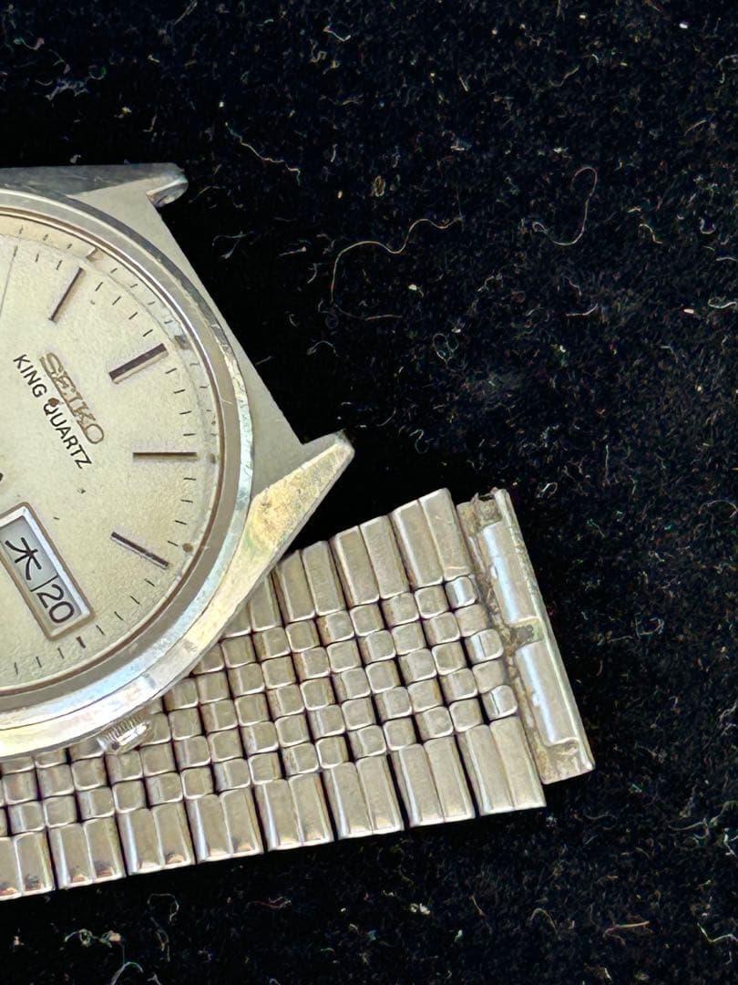 SEIKO KING QUARTZ 腕時計 メンズ 141749