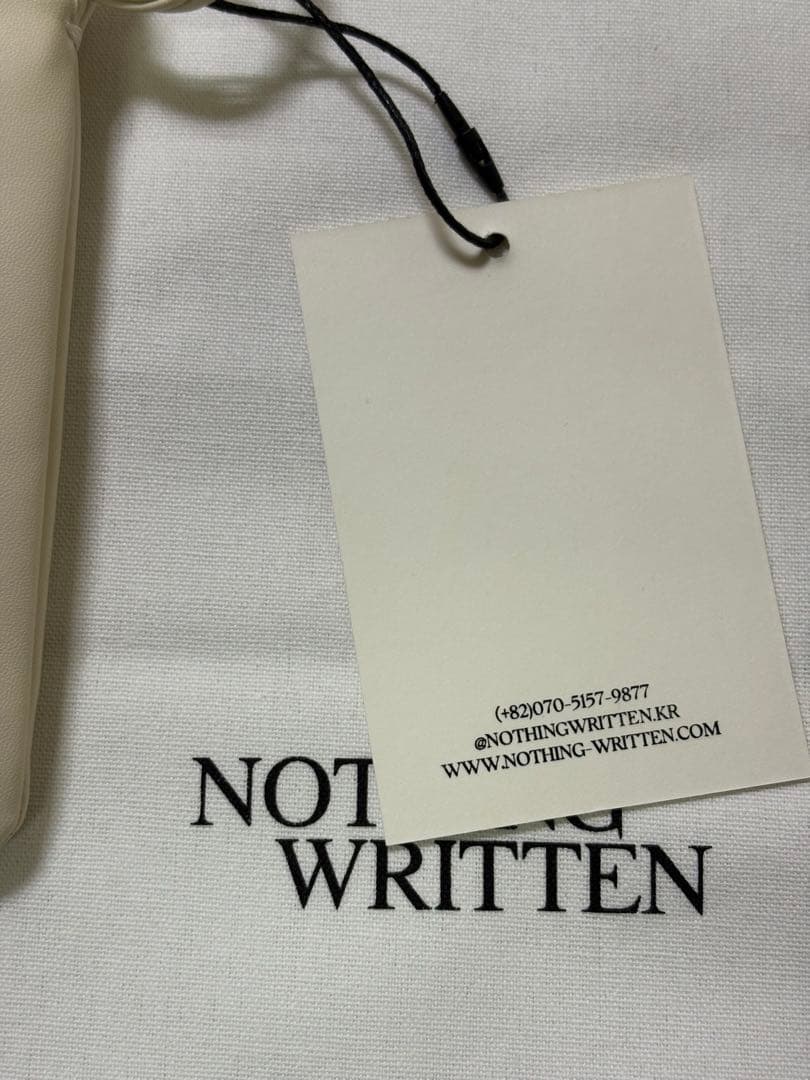 即日発送NOTHING WRITTEN Nella strap bag バッグ