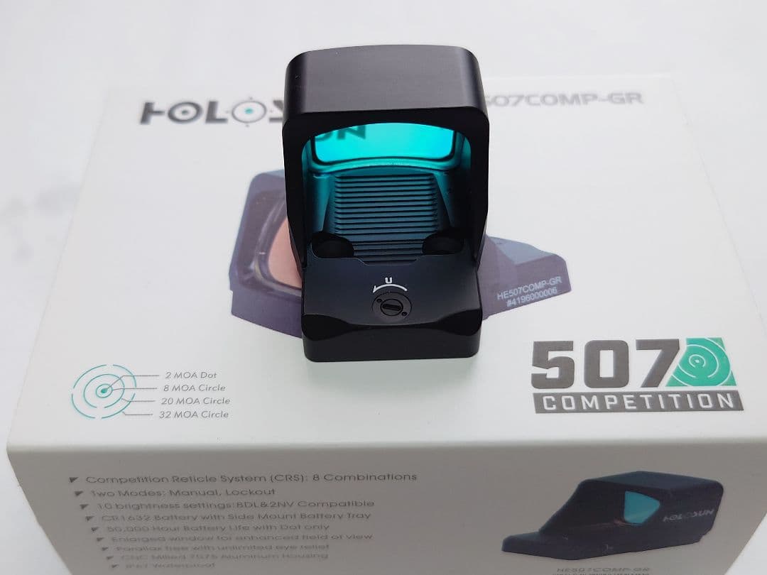 HOLOSUN HE507COMP-GR 実物 ホロサン