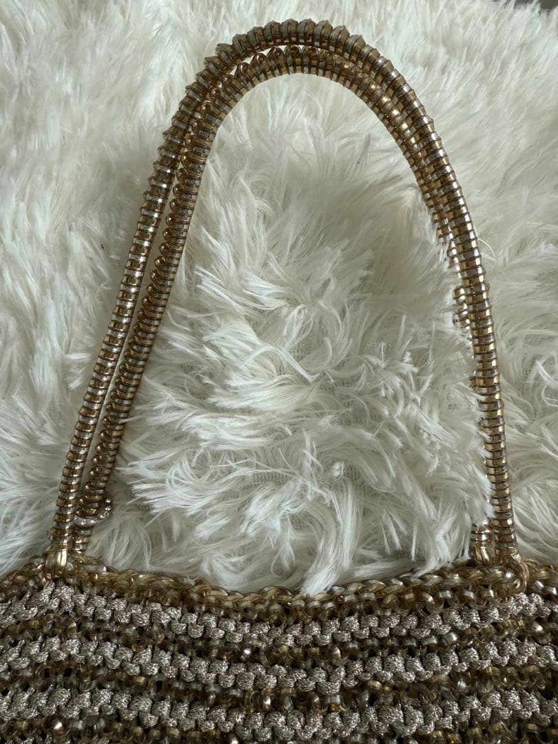 ANTEPRIMA アンテプリマ ワイヤーバッグ　ゴールド