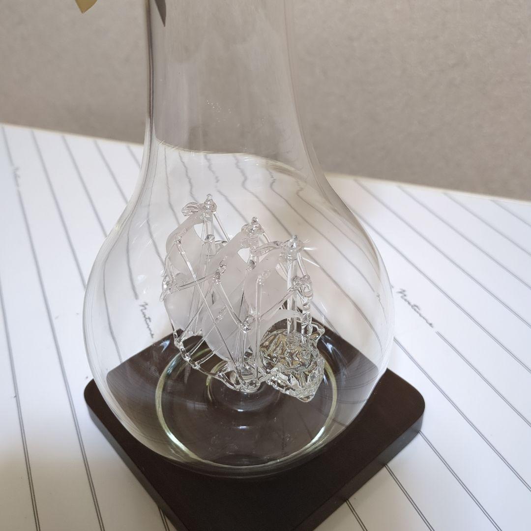 スペイン製 ボトルシップ デキャンタ （帆船）箱付き