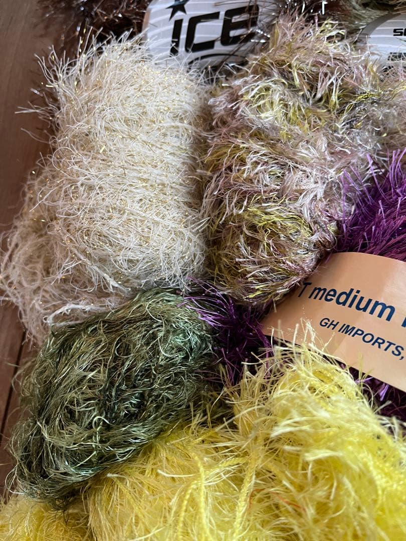 ハワイアンリボンレイ材料 ヤーンセット④