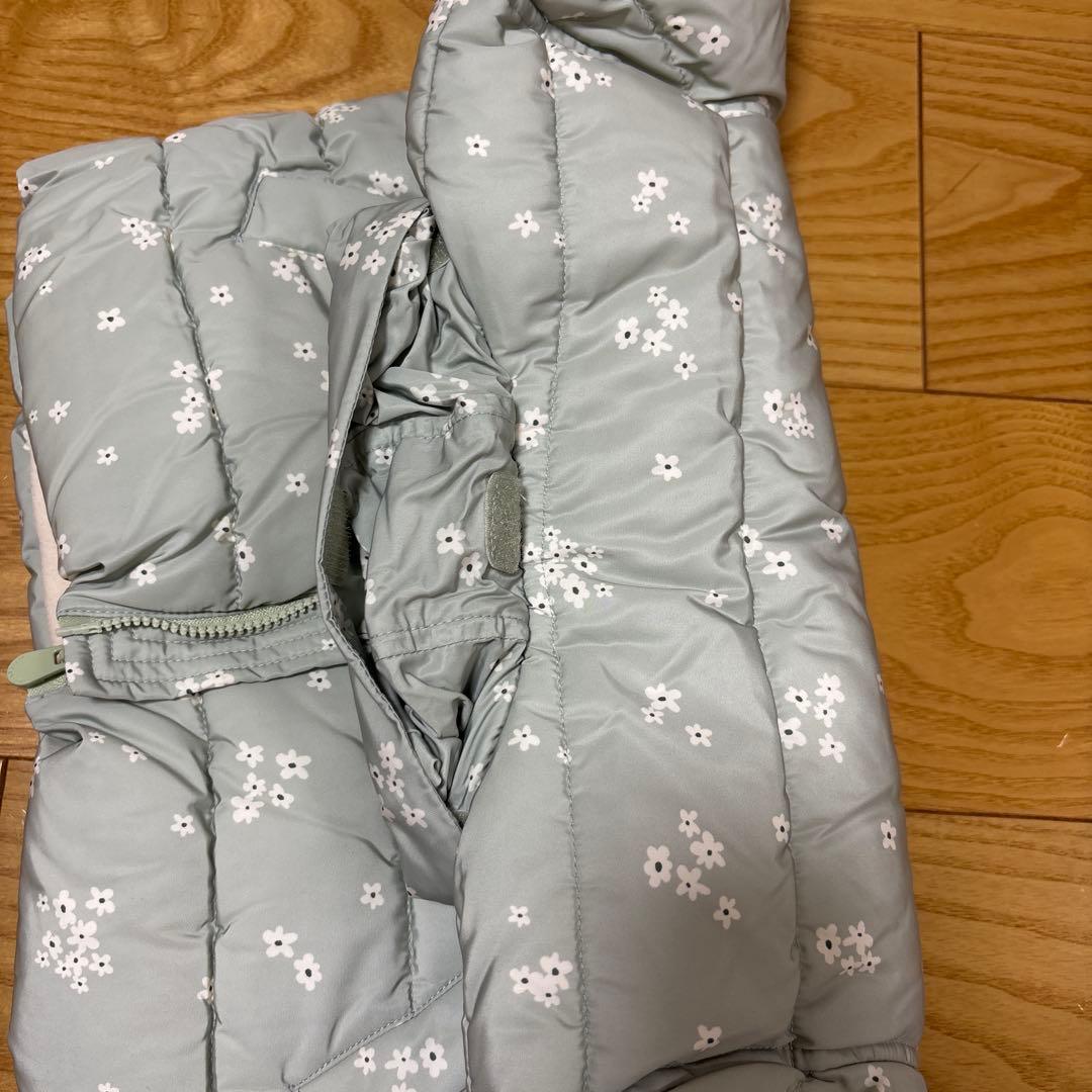 新品未使用⭐︎プチバトー⭐︎花柄中綿入りアウター⭐︎86cm⭐︎