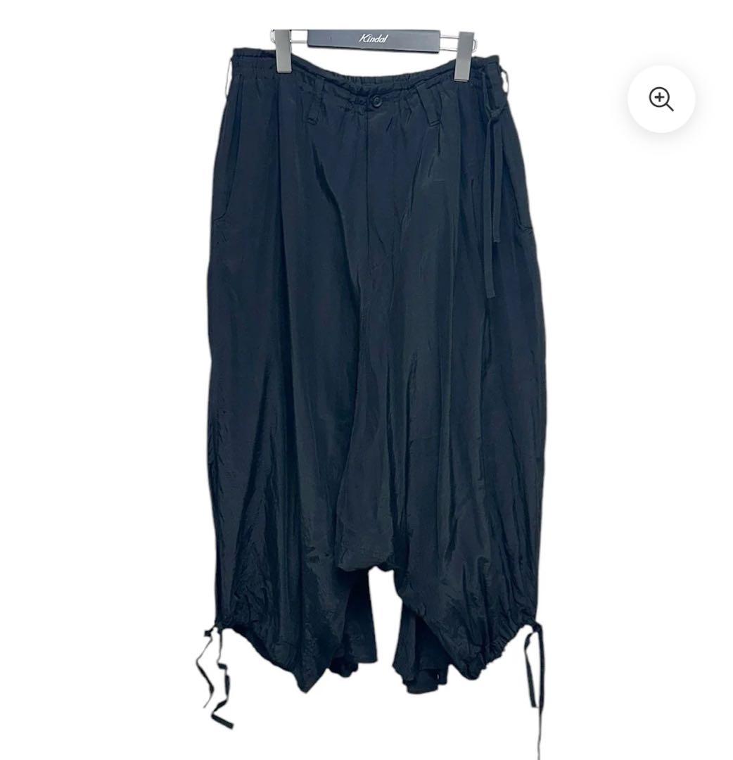 目玉カバーサルエルパンツ ヨウジヤマモトプールオム yohji yamamoto