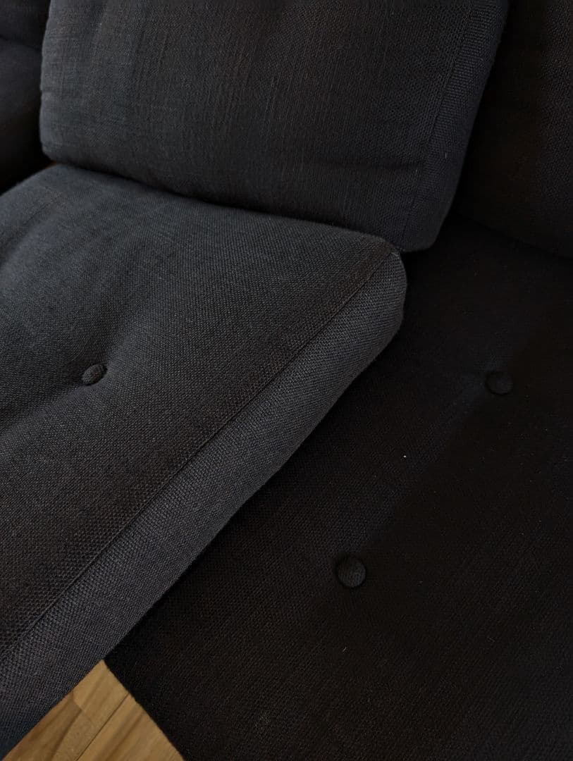 マルニ60 フレームチェア・オーク（ナチュラル）・3シーター・ファブリック