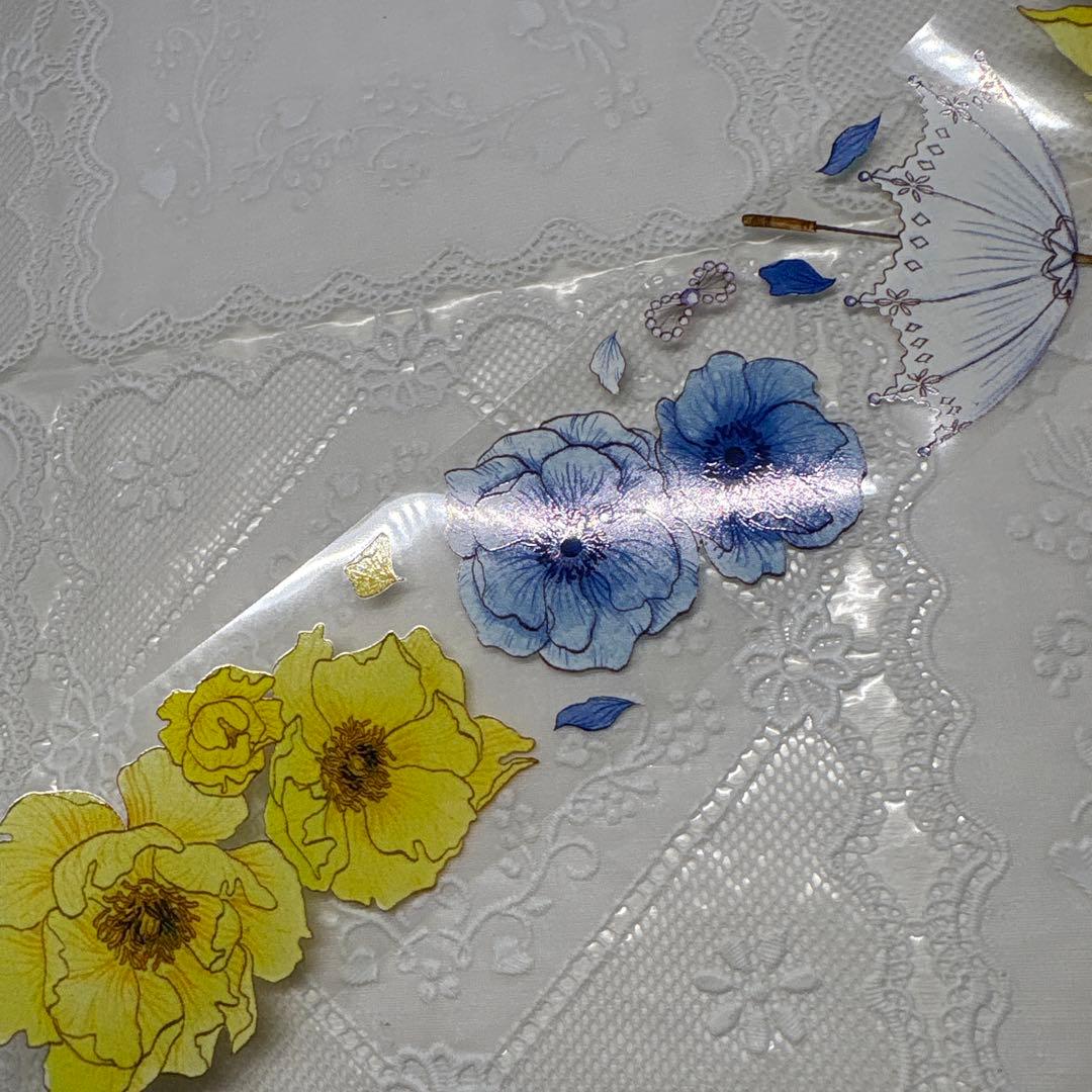 251】 海外 マステ 中古巻 PET マスキング テープ - メルカリ