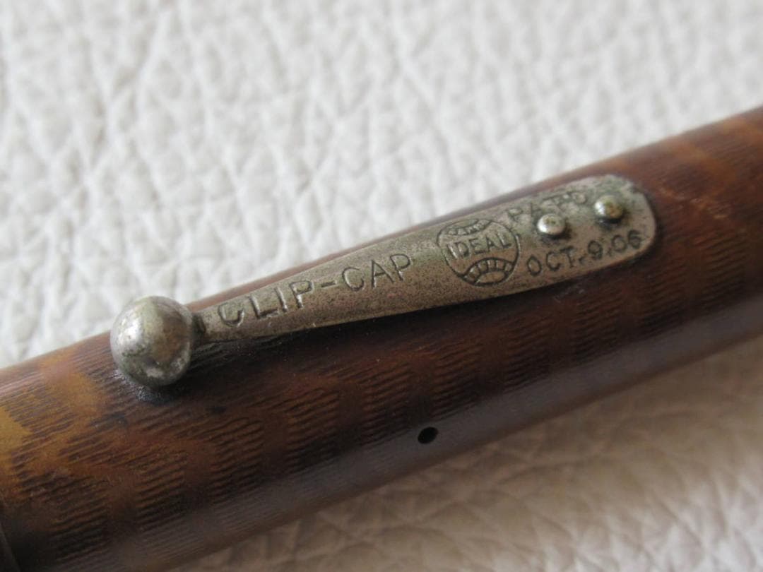 極希少1910年頃◇ウォーターマン IDEAL ベークライト軸 ペン先金ペン太字