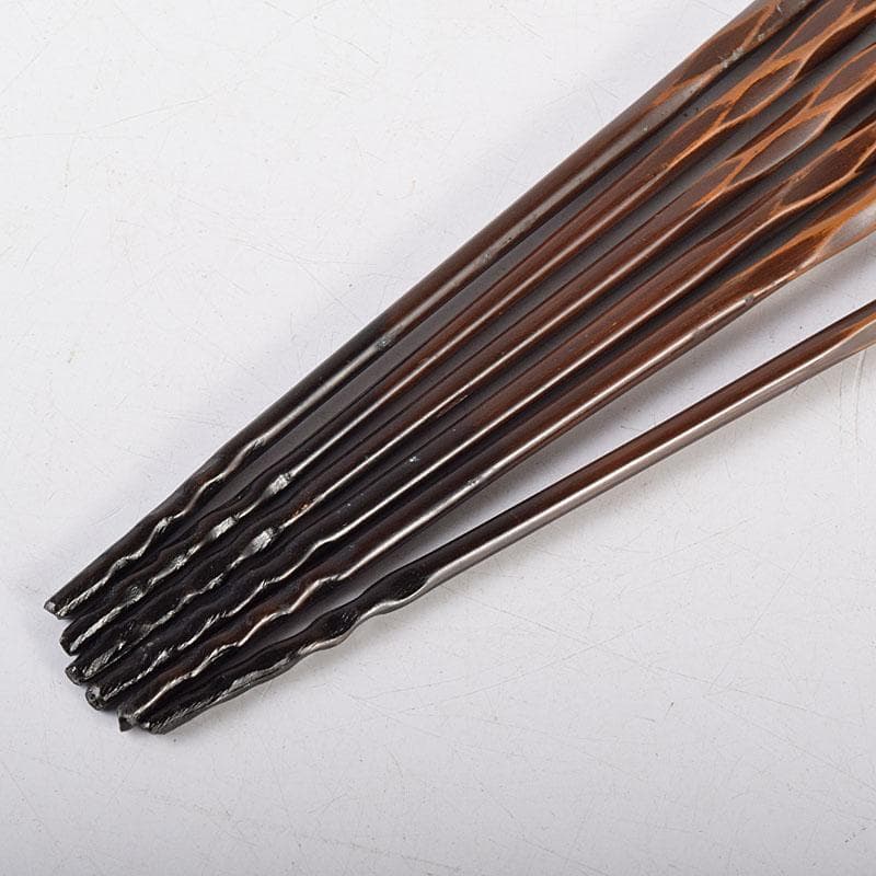 茶道具 銅火箸 三膳まとめて C R8536