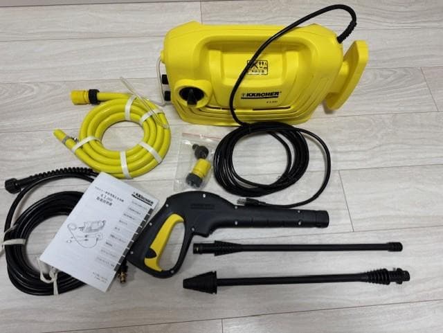 未使用品】ケルヒャー 高圧洗浄機 K2.200 コンパクト 洗車 ベランダ掃除