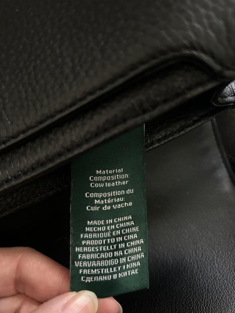 ラルフローレン　レザー ショルダーバッグ