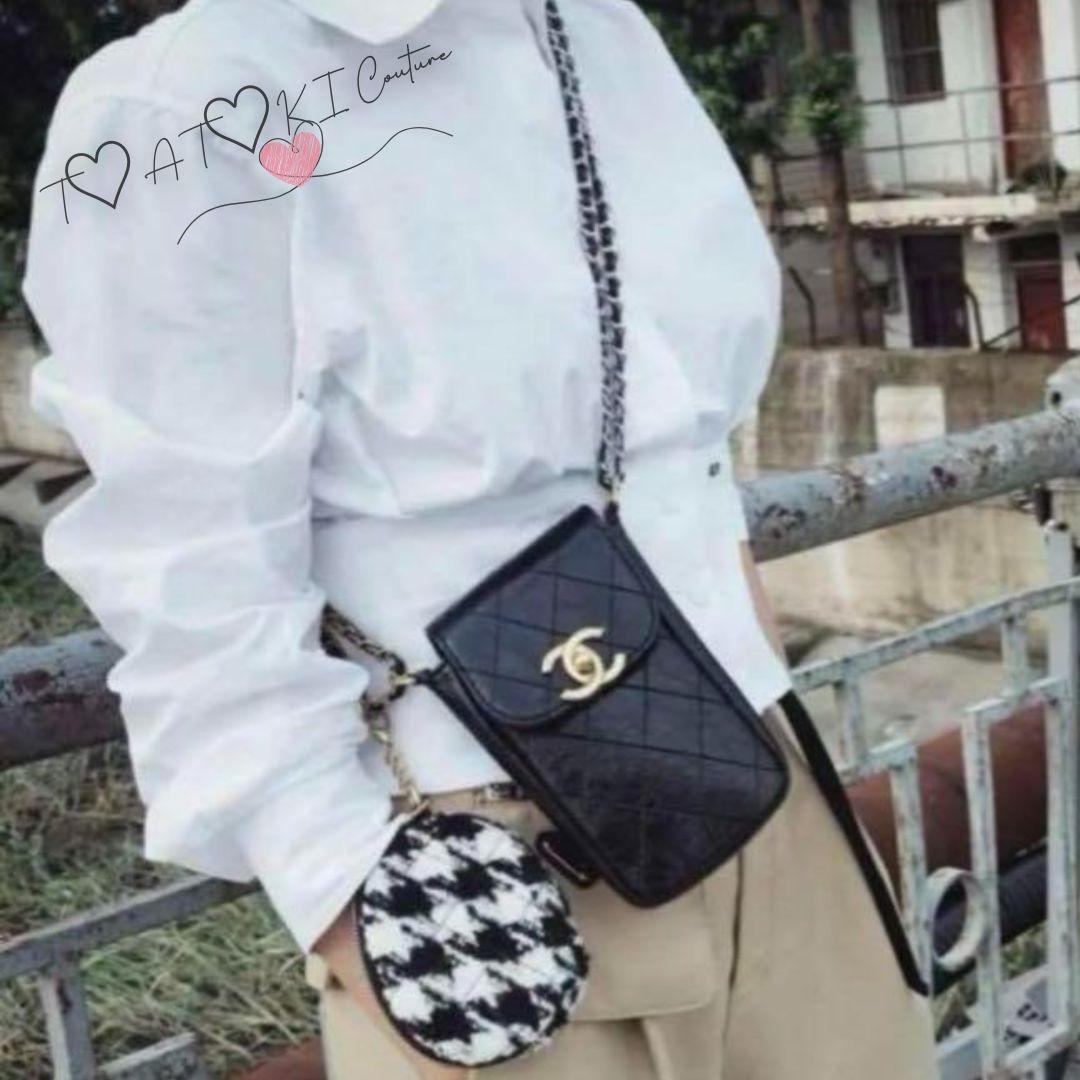 【セール価格】入手困難 ラスト❤CHANEL❤非売品 スマホポーチ ミニバッグ