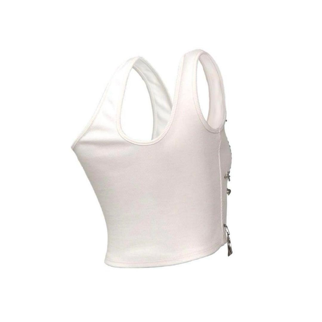 トップス TheRedThread S customize chain tank