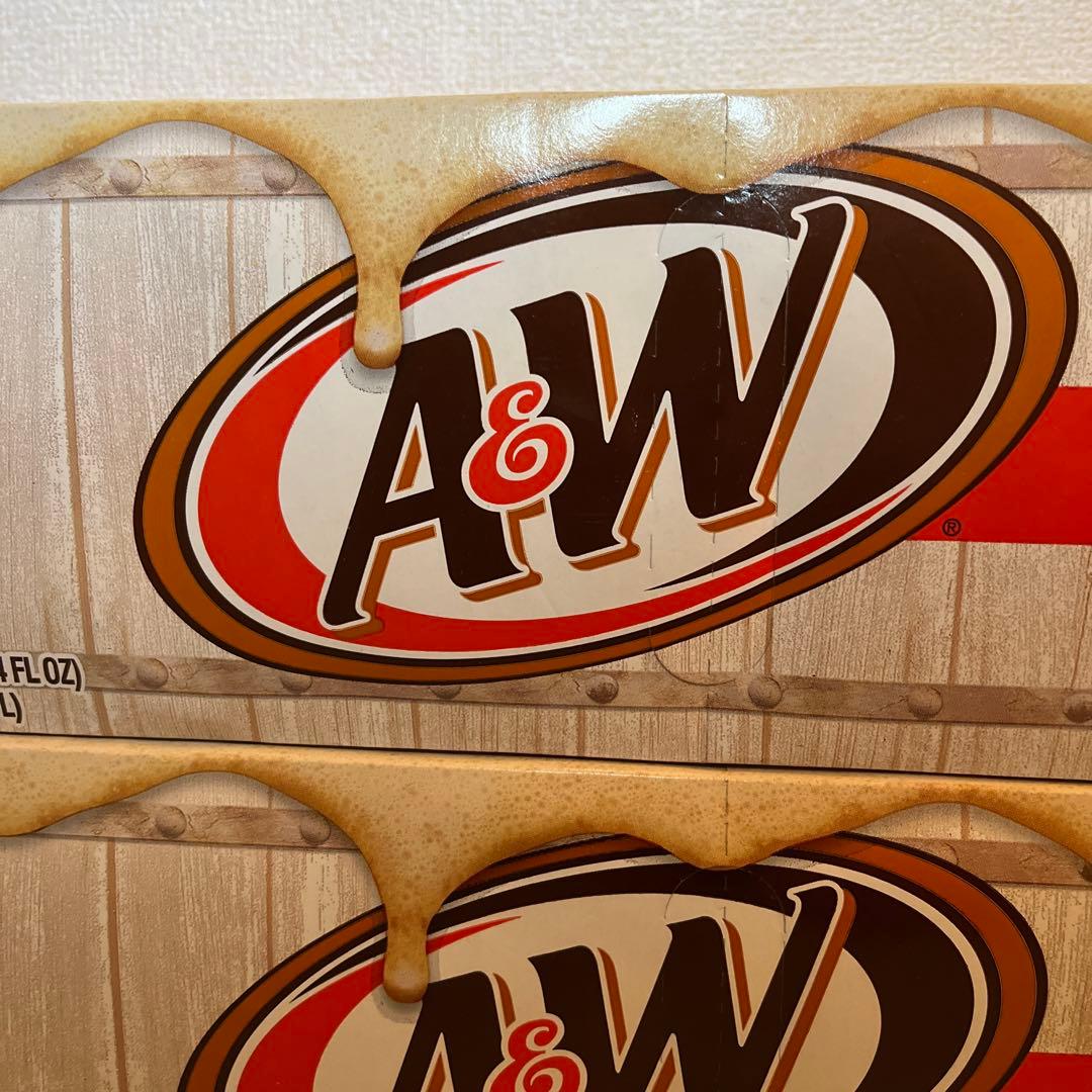 A&W ゼロシュガー ルートビール 12缶✖︎4ケース