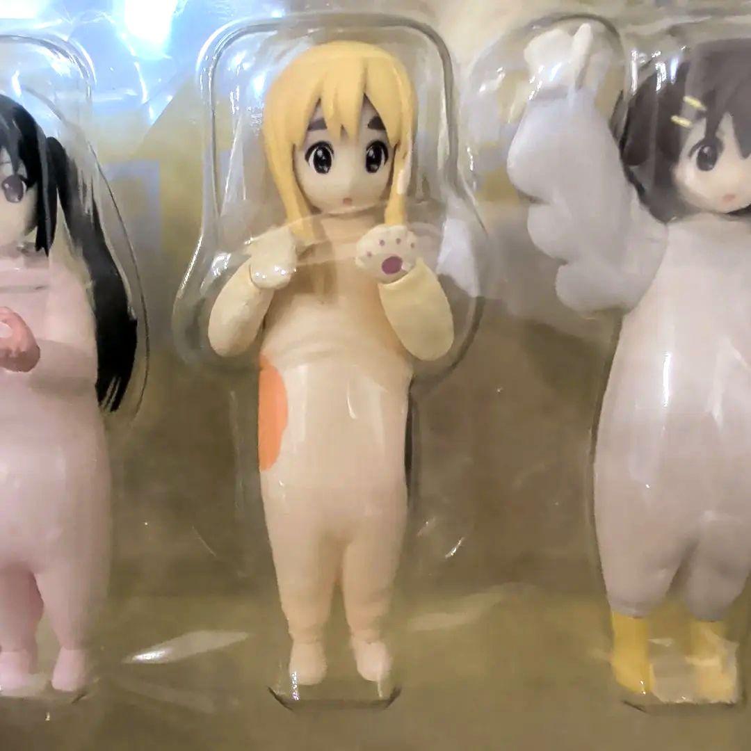 けいおん フィギュア きぐるみ 平沢唯 秋山澪 田井中律 琴吹紬 中野梓