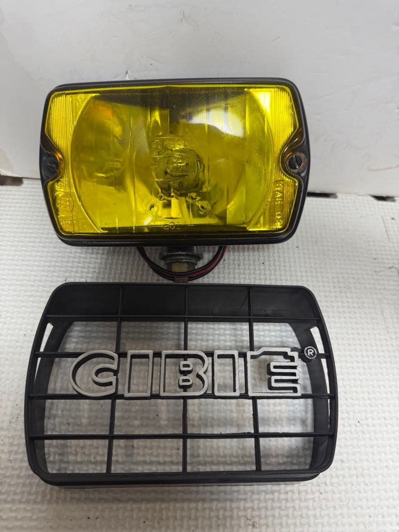 希少/カバー付当時物CIBIEフォグランプIODE35 シビエドライビング