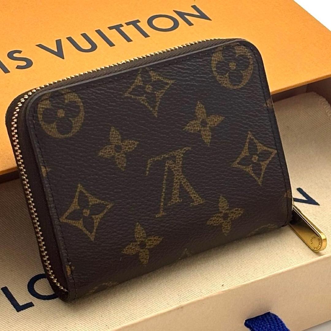 【最高級美品】ルイヴィトン モノグラム ジッピーパース 小銭入れ メンズ