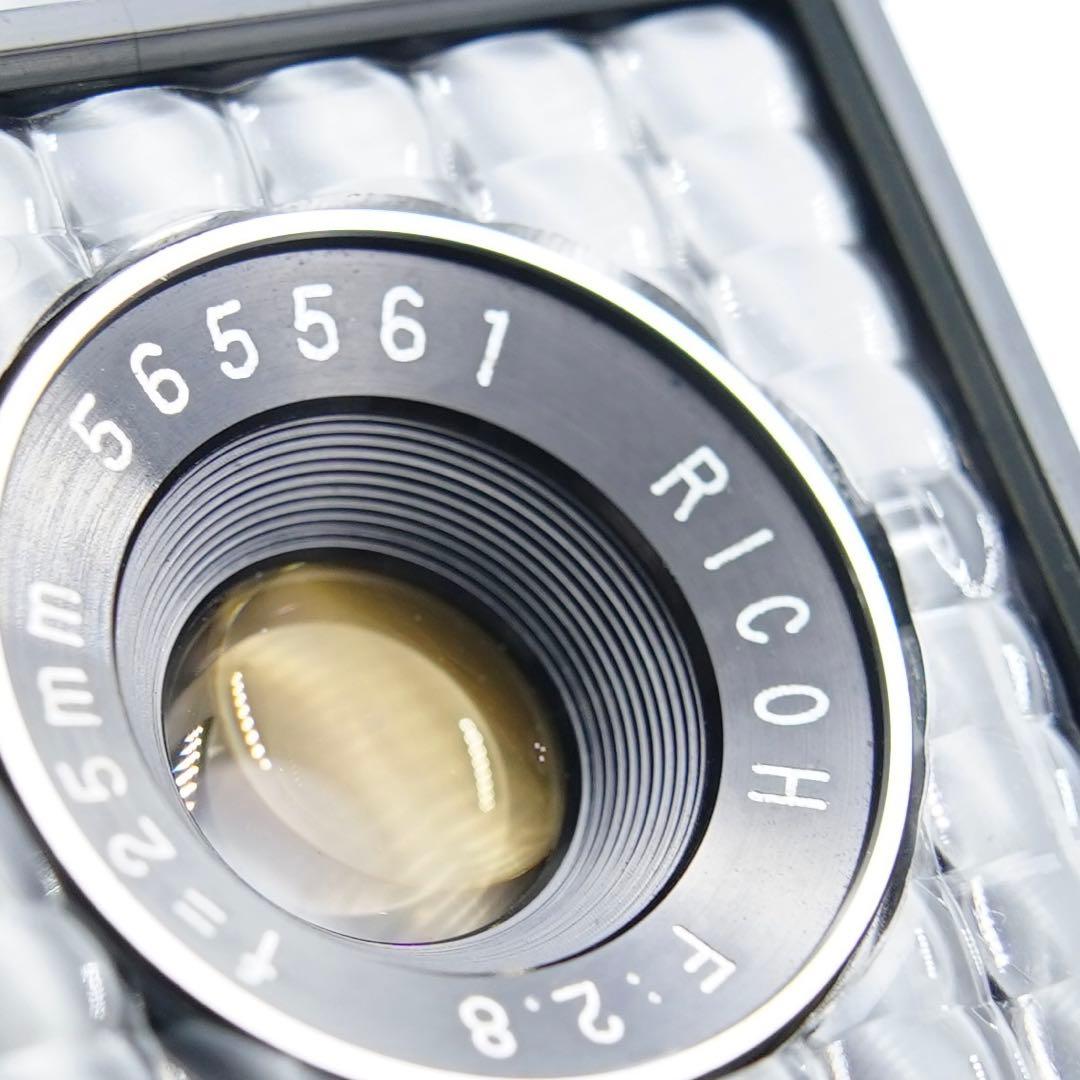 動作確認・清掃済み＊試写あり】リコーオートハーフE 花柄