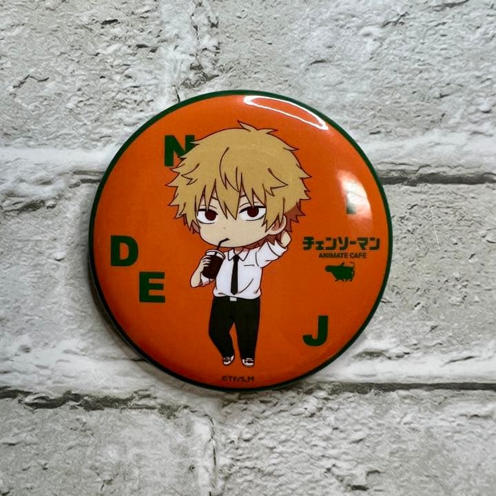 チェンソーマン アニメイトカフェ 缶バッジ デンジ - メルカリ