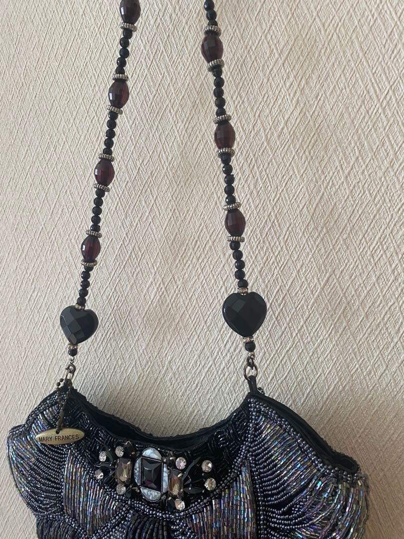 MARY FRANCES ビーズバッグ　パーティーバッグ