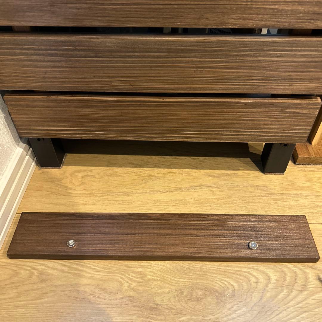 水槽台目隠 ニッソーウッドデコスタンド460用【サイド用】