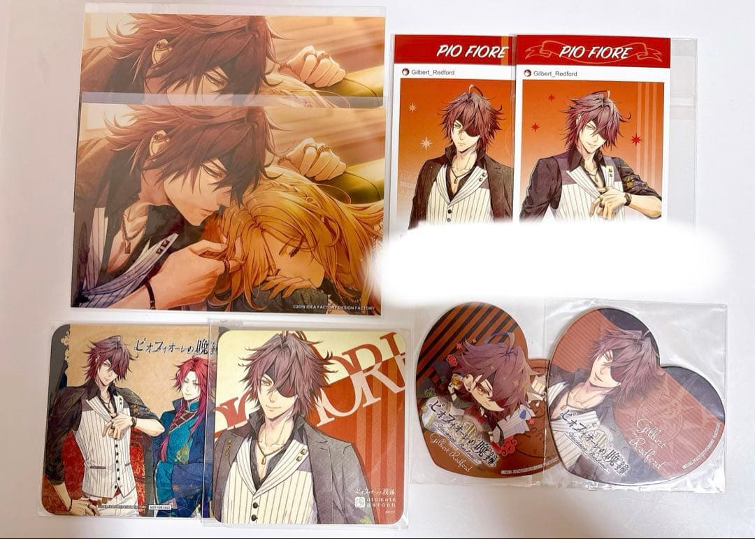 オトメイト ピオフィオーレの晩鐘 ピオフィ ギルバート アクスタ 缶バッジ