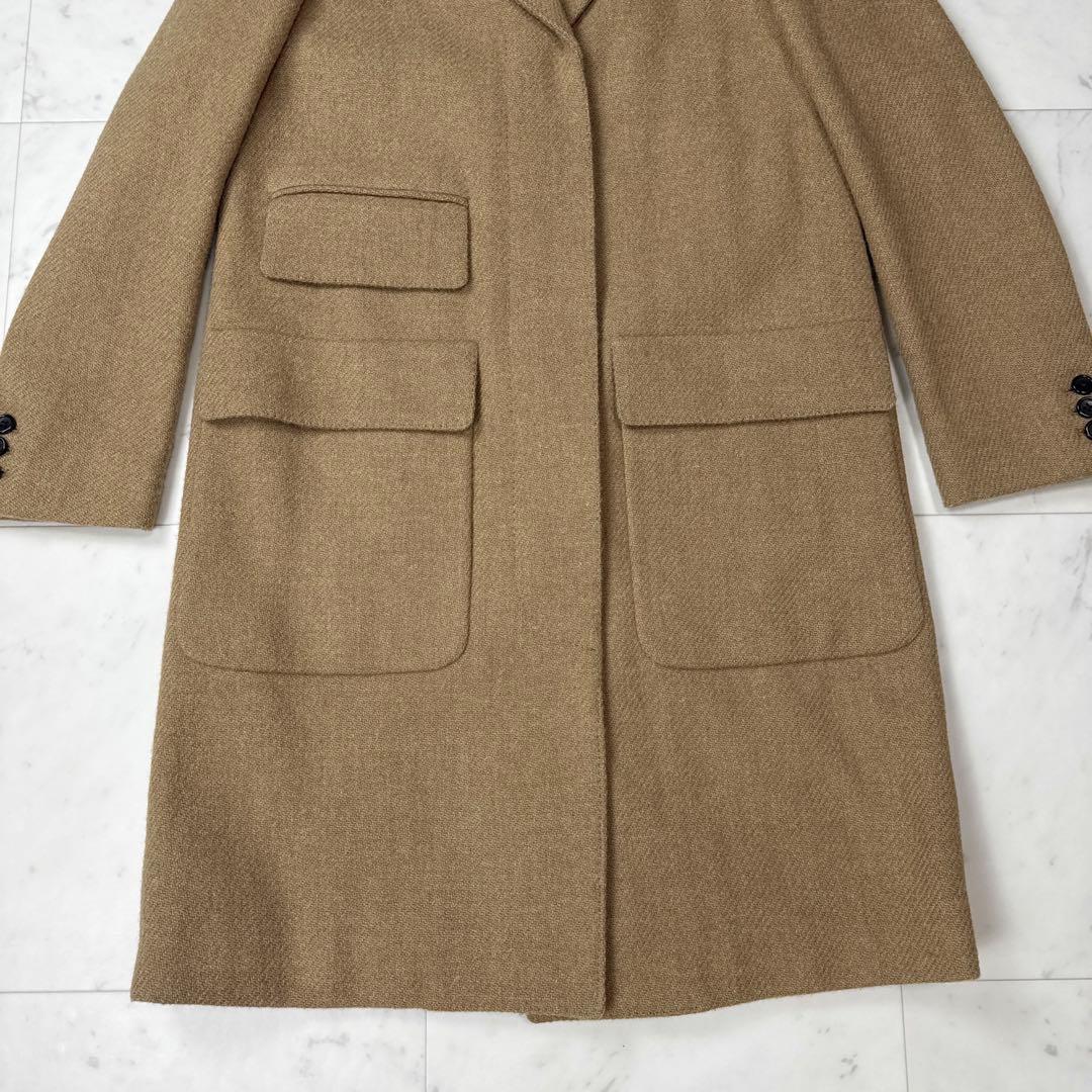 マーガレットハウエル×ハリスツイード ウールチェスターコート