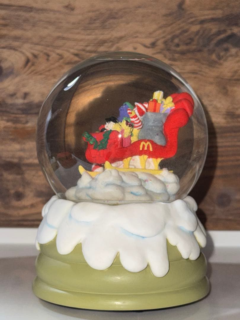 アメトイ ヴィンテージ スノーグローブ スノードーム マクドナルド