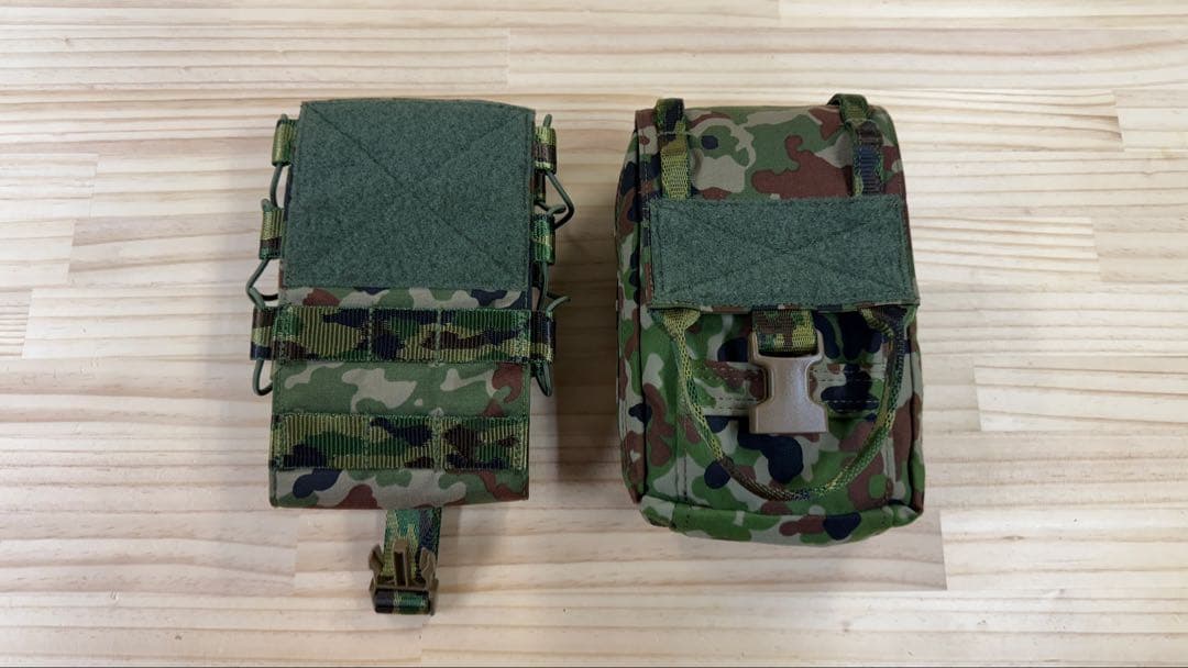 陸自救急品袋 ブローアウトキット 陸自迷彩 個人製作品 Quick Blow-out