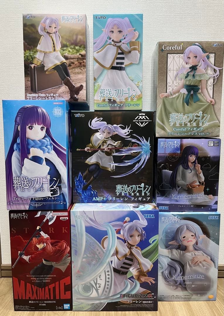 葬送のフリーレン　フィギュア 9種セット 新品未開封】フリーレン フィギュアセット 9個 葬送のフリーレン