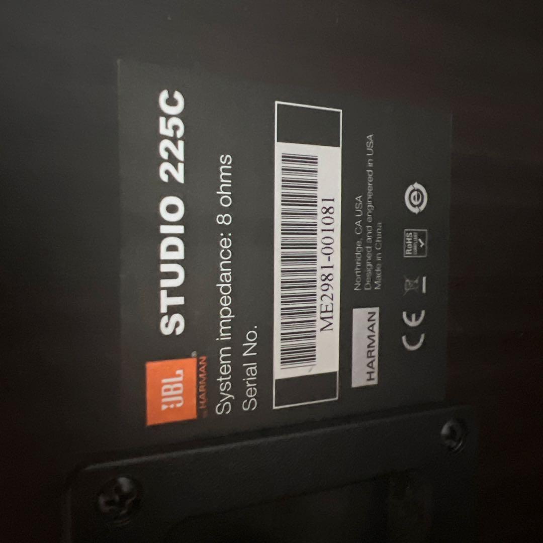 竹*中様 JBL STODIO 225C