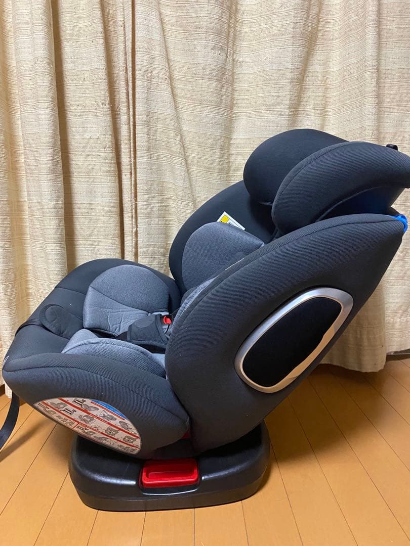 極美品】アイリスプラザ チャイルドシートPZ ISOFIX 回転式 0-10歳