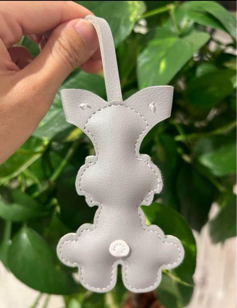 在庫処分 グレー 黒 ミニチュアシュナウザー2個セット 肉球2個付き 犬用品